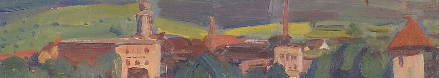 Ringmauer, Storchennest und Badisch-Rheinfelden, 1943 (Ausschnitt)